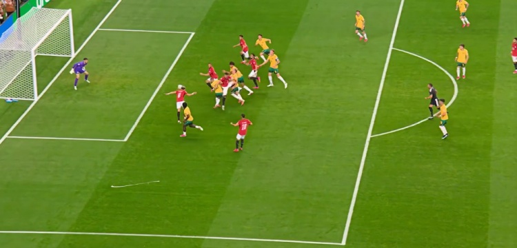半场战报：埃及1-0澳大利亚 阿舒尔头槌破门 沃尔帕托中框