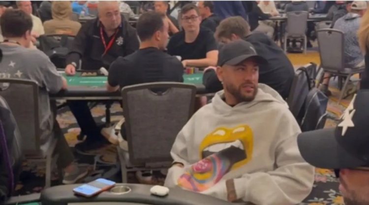 内马尔世界杯出局后征战WSOP首日遭团灭 内马尔世界杯出局后征战WSOP首日遭团灭