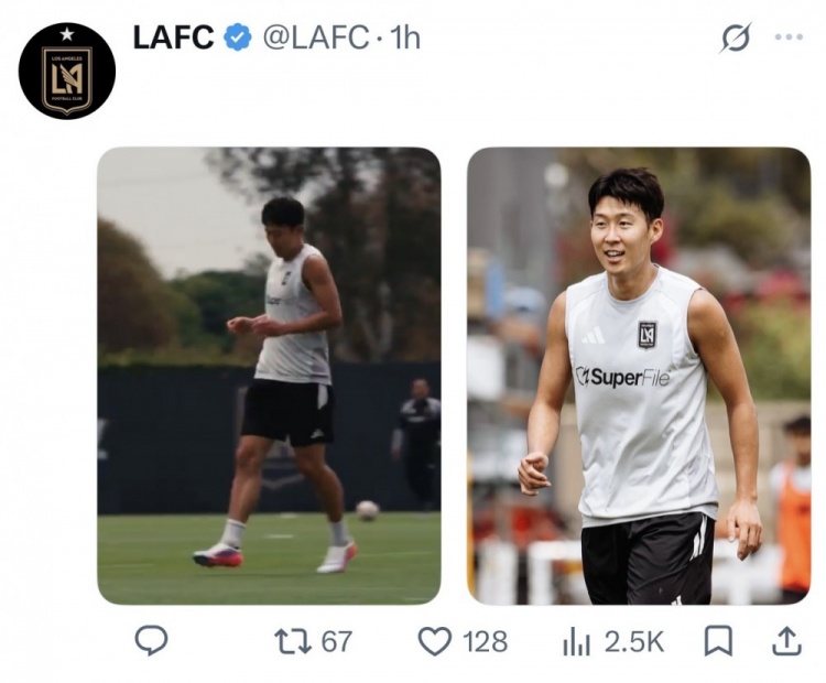 孙兴慜回归合练,18日洛杉矶德比或迎首秀 孙兴慜回归合练,18日洛杉矶德比或迎首秀