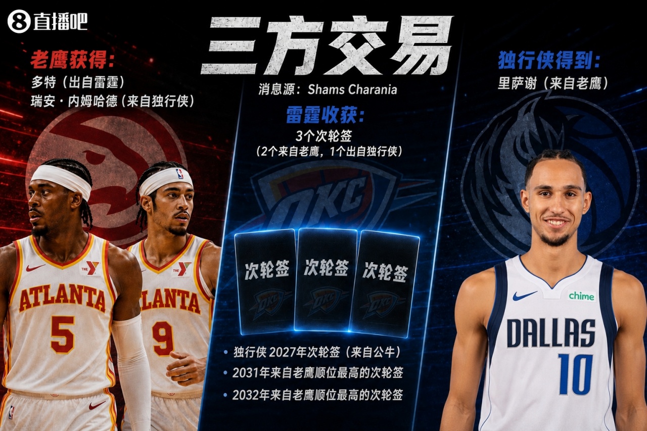 独行侠低价得里萨谢 乌杰里垂涎类型