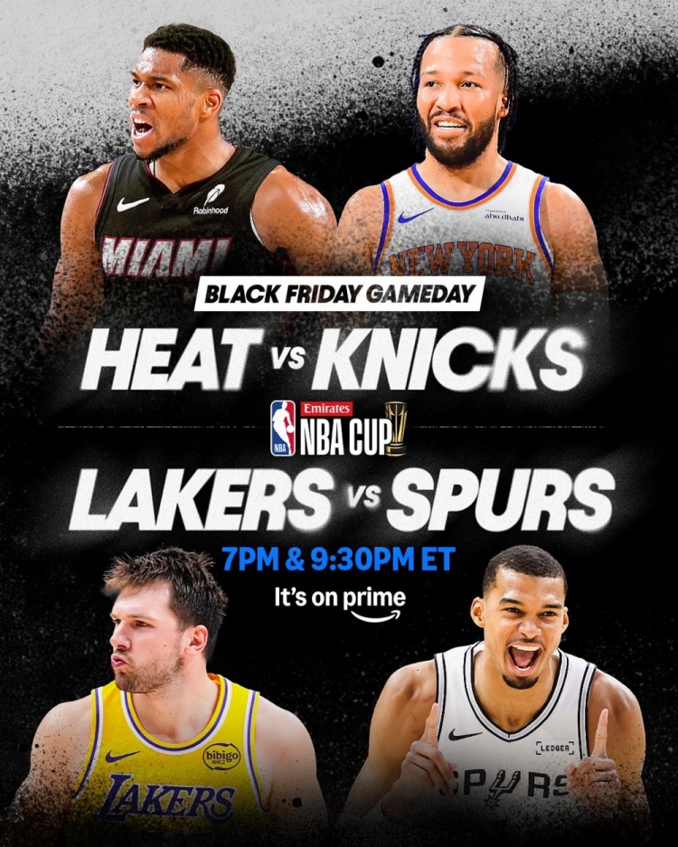 NBA杯收官日赛程敲定 热火尼克斯与湖马同日开打 NBA杯收官日赛程敲定 热火尼克斯与湖马同日开打