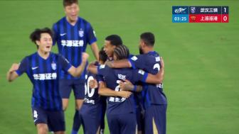 海港9分钟3球3-2逆转三镇 安佩姆双响魏震连场破门 三镇仍处降级区