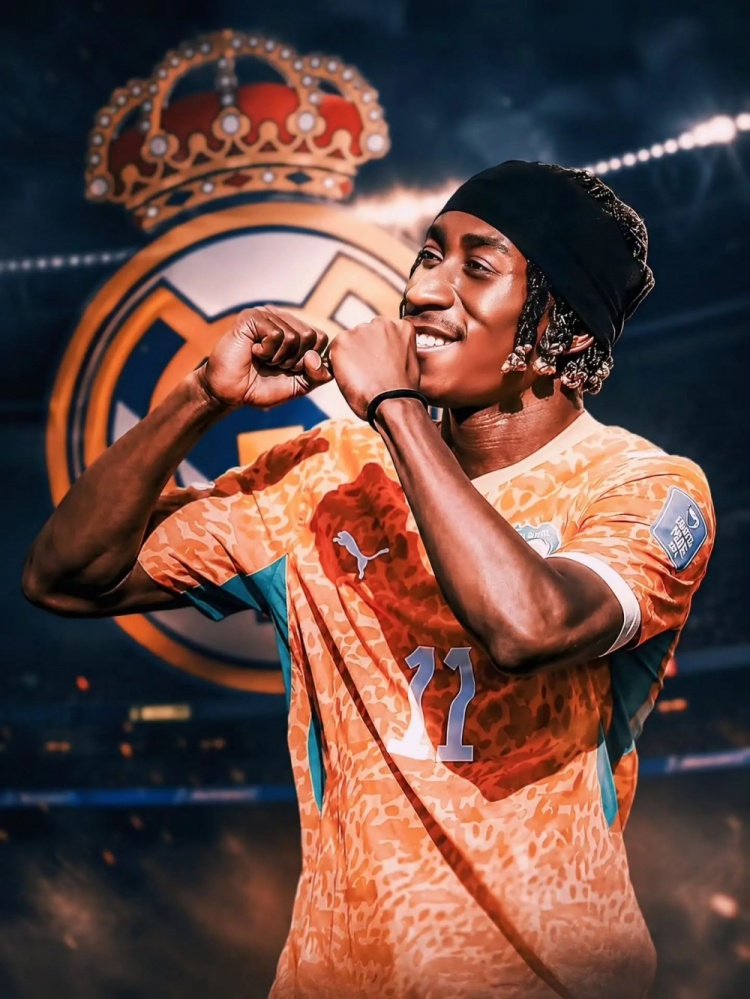 德甲处子赛季12球8助攻，皇马溢价签下非洲身价第一人