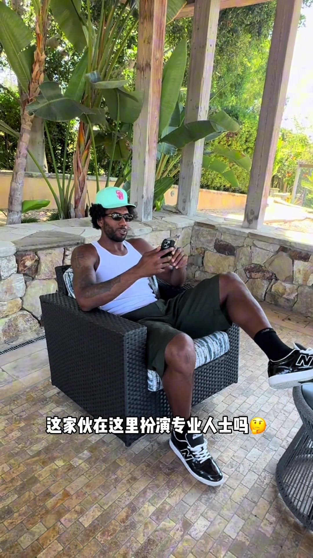 伦纳德赛前放狠话：白晶在乔治头上砍60分 但在我这得不了10分