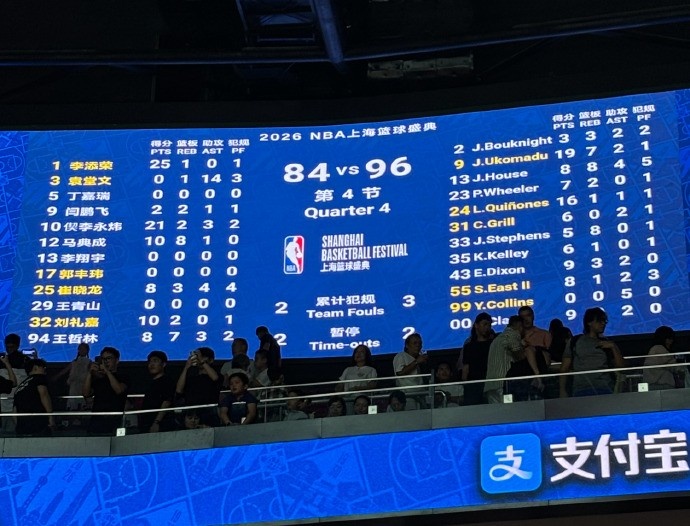 俱乐部友谊赛上海84-96不敌G联赛联队 李添荣25分&偰李永炜21分 俱乐部友谊赛上海84-96不敌G联赛联队 李添荣25分&偰李永炜21分