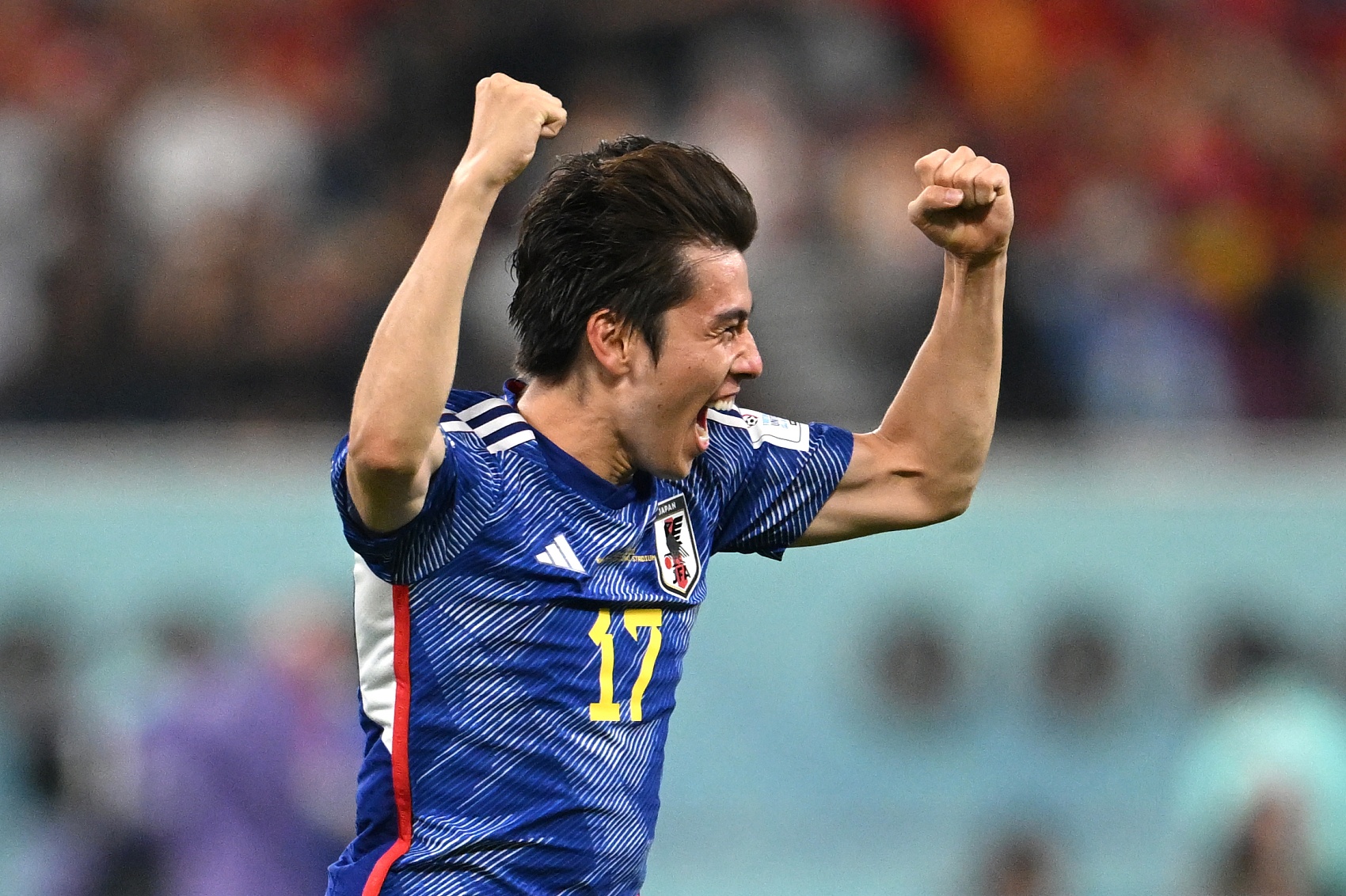 田中碧：梦圆世界杯，末轮直面利兹联队友古德蒙松